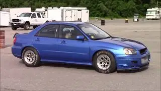 Perry Tuned STI Runs 9.21 154.6 MPH!