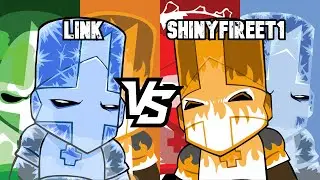 Castle Crashers | Link vs ShinyFireET1 PVP (Gets Toxic) Part 1