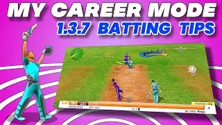 🔥 Wcc3 My career mode Batting Trick, V 1.3.7 Improve Your Batting !!
