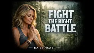 Lord, Teach Me to Stop Fighting People and Fight in Faith | Daily Prayer
