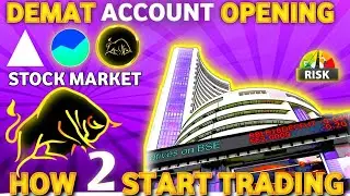 Stock Market Trading ఎలా స్టార్ట్ చేయాలి? | Demat Account Opening Process in Telugu