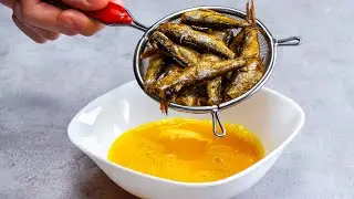 2 &oelig;ufs, quelques anchois frits et le d&icirc;ner est pr&ecirc;t! Essayez cette recette! | Cookrate - France