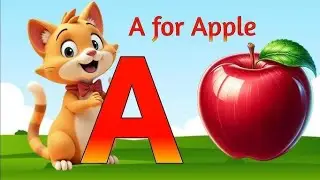 A to Z ABC Fruits Names for Kids 🍎🍌 | Learn Fruits Alphabet | ABCD Learning Video