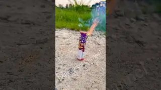 Sky shot double bang old Chinese design #shorts #cracker #firework #trick #lifehack #test