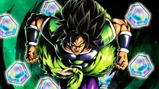 GETTING TONS OF CHRONO CRYSTALS from Rising Battle Broly Event in Dragon Ball Legends