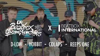 D-Low x Hobbit x Colaps x Reeps One | UK Beatbox Championships 2019 Shout Out