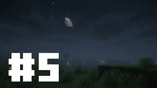 Rainy Day Timelapse in my RTX HARDCORE Modded World! (MCATRIX WORLD #5)