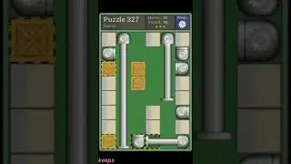 Pushing Machine (Genius) Level Puzzle 327 - Perfect Solution