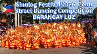 Sinulog Festival 2026 BRGY LUZ Street Dance Parade & Festival Costume Cebu City | Sinulog Mardigra