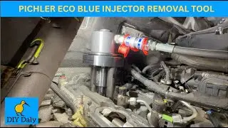 Ford Transit 2.0 Ecoblue Injector Removal with the Pichler Tools kit