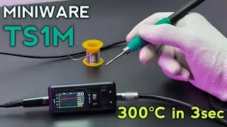Miniware TS1M tiny soldering station review