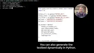 Создание тестового стенда pyATS из NetBox
