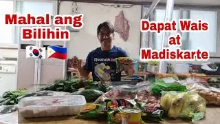 Weekly Food Budget ko sa Korea