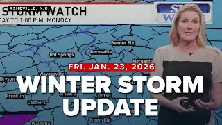 North Carolina braces for winter storm (Morning update, Friday, Jan. 23)