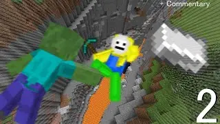 Beating Minecraft for the First Time 2 | IRON (ORE) DEFICIENCY