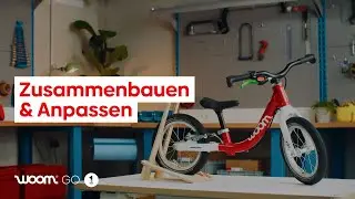 Montageanleitung | woom GO 1 | Laufrad
