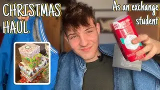Christmas Gifts Haul as an Exchange Student in the USA | Christmas in the USA