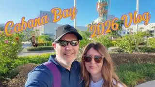 UNIVERSAL&rsquo;S CABANA BAY VLOG 2026! Food Options | The Walk To Universal Orlando From Cabana Bay!
