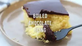 Boiled Chocolate Icing