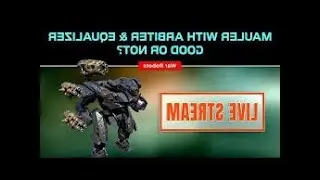 War Robots Live | New Titan Mauler First Time on the Live