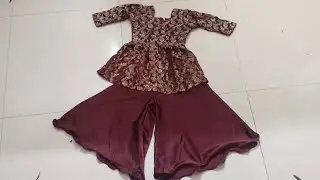 Baby girl dress#sharara#gharara 