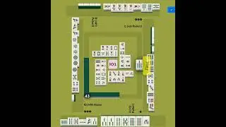 Чистая масть без перестроения дополнительно в чистый ряд Full Flush   #mahjong #mcr
