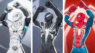 Marvel Rivals &ndash; Spider-Man&rsquo;s Evil Dance With ALL Suits