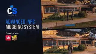 FiveM Advanced NPC Mugging System | 1&euro;  fivem script | clock studios