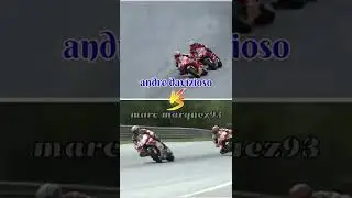 MotoGp | Andrea Davizioso VS Marc Marquez93 #motogp #shorts
