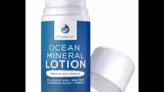 Foxbrim Ocean Mineral Lotion & Face Moisturizer   Seaweed Bio Complex, 100mL 3 4oz
