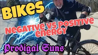 1st time riders, Positive Vs Negative energy at the skate park..