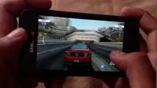 NFS Most Wanted gameplay on SGS-i9000 Galaxy s