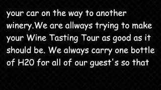 Limousine Napa Wine Tours,