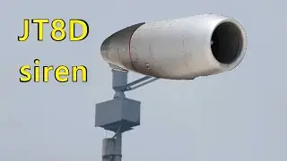 Turning the Pratt & Whitney JT8D into a siren
