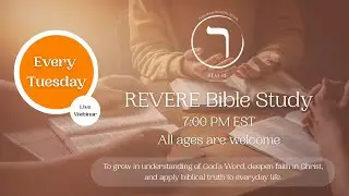 REVERE Bible Study: The Importance of Using Your Gift - Genesis 40
