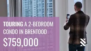 EMPYR/ INSIDE a $759,000 2-Bedroom condo in Brentwood, Burnaby