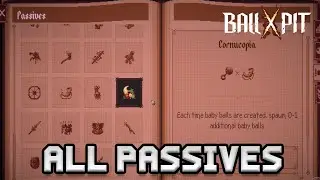 Ball x Pit - All Passives & Evolutions (Encyclopedia)