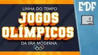 Linha do tempo Jogos Olímpicos da Era Moderna - Até Olimpíadas de Tokio 2020