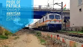 '01057' AMRITSAR SPECIAL EXPRESS(CSMT-ASR) || FINALLY BACK ON TRACKS AFTER ALMOST 18 MONTHS ||