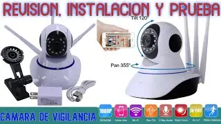 Camara de Seguridad WIFI 3 antenas