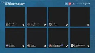 #BlackoutTuesday movement on social media