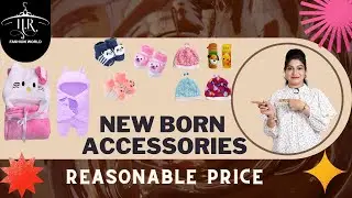 Latest new born kids accessories collections for infant - New Arrivals | Hr Fashion World.