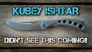 Kubey Ishtar KU170C: An EDC knife with buttery smooth action and a very unique design!