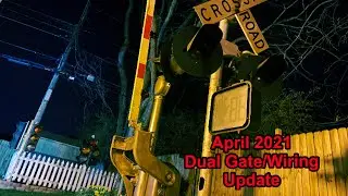 Ultimate Backyard Railroad Crossing Video #14: DIY Traffic Light & Railroad Crossing Gate April 2021