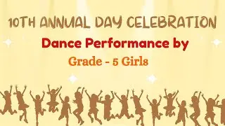 Grade 5 Girls Dance on Oh Baby | Annual Day 2026 | Birla Open Minds International School