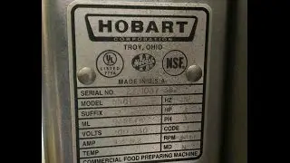 HOBART 5801 Commercial Meat Saw - Band Saw for Food Prep