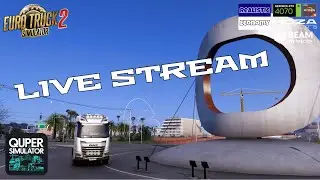 ETS2 | Пятничный стрим хочется тепла