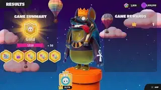 Fall Guys Ranked FM Slimeball Showdown Timeout Win 6910