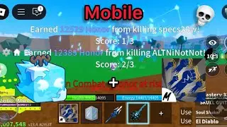 [ ICE + GODHUMAN ] / Bounty Hunt (mobile) | Blox Fruits