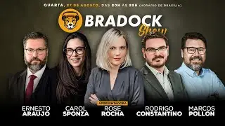 Bradock Show 27/08/25 - Rose Rocha, Constantino, Carol Sponza, Ernesto Ara&uacute;jo e Marcos Pollon